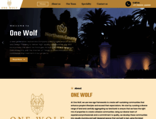 onewolfgroup.com screenshot