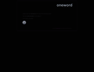oneword.com screenshot