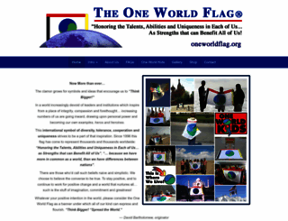 oneworldflag.org screenshot