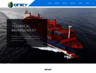 oneymarine.com screenshot
