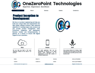 onezeropoint.com screenshot