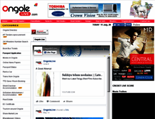 ongolelive.com screenshot