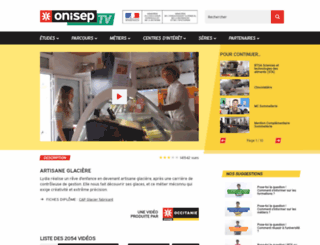 oniseptv.onisep.fr screenshot
