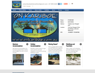 onkariboe.com.au screenshot
