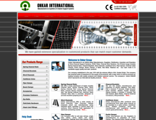 onkarinternational.com screenshot