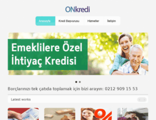 onkredi.com screenshot