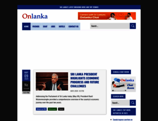 onlanka.com screenshot