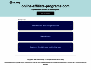 online-affiliate-programs.com screenshot