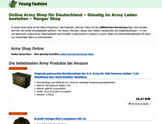 online-army-shop.de screenshot