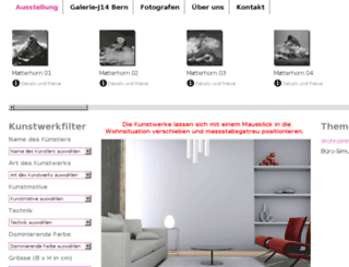 online-artgalerie.ch screenshot