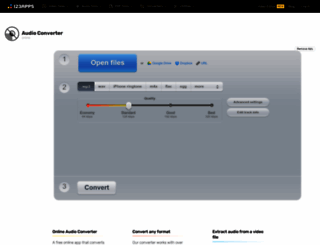online-audio-converter.com screenshot