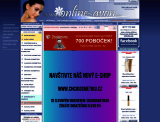 online-avon.cz screenshot
