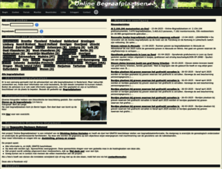 online-begraafplaatsen.nl screenshot