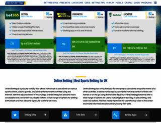 online-betting.org screenshot