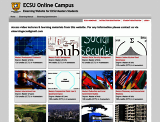 online-campus.dlc-ecsu.org screenshot