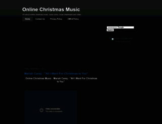 online-christmas-music.blogspot.com screenshot