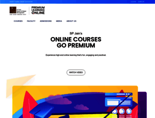online-courses.spjain.org screenshot