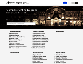 online-degree-guru.com screenshot