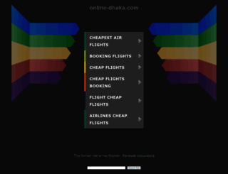 online-dhaka.com screenshot