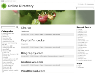 online-directory.co screenshot
