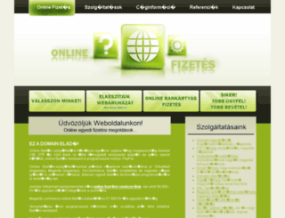 online-fizetes.hu screenshot