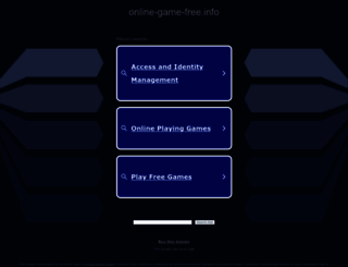 online-game-free.info screenshot