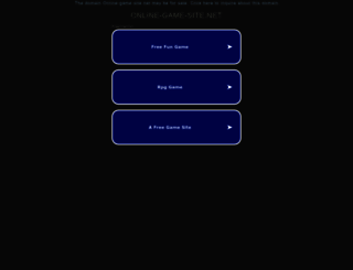 online-game-site.net screenshot