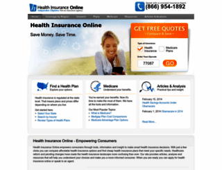 online-health-insurance.com screenshot