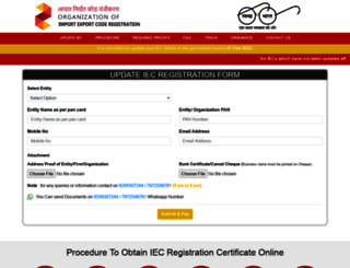 online-iec.org screenshot
