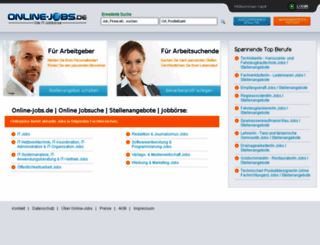 online-jobs.de screenshot
