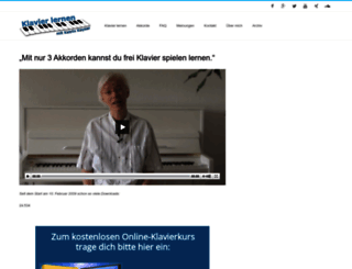 online-klavierkurs.com screenshot