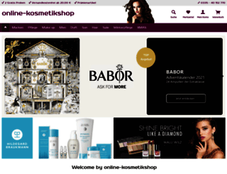 online-kosmetikshop.de screenshot