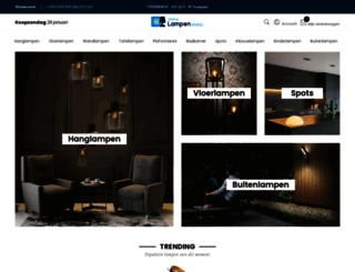 online-lampen-winkel.nl screenshot