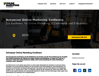 online-marketing-konferenz.ch screenshot