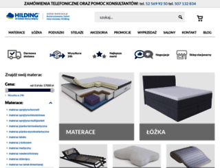 online-materace.pl screenshot