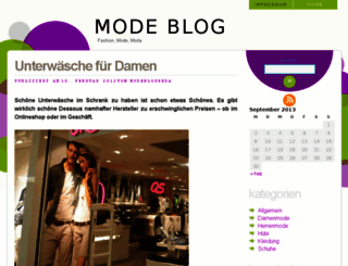 online-mode-blog.de screenshot