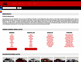 online-modellautos.de screenshot