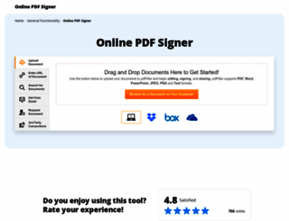 online-pdf-signer.com screenshot