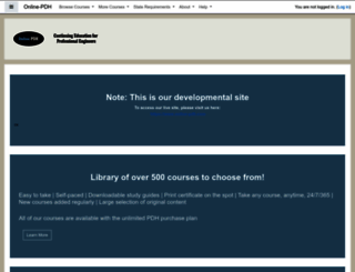 online-pdh.org screenshot