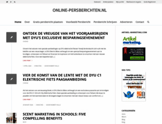 online-persberichten.nl screenshot