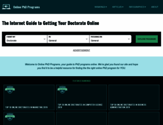 online-phd-programs.org screenshot