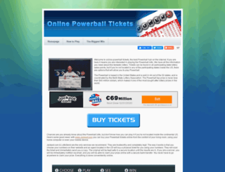 online-powerball-tickets.com screenshot