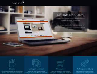 online-print-creator.com screenshot