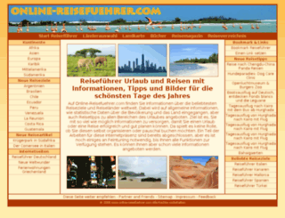 online-reisefuehrer.com screenshot