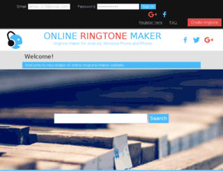 online-ringtone-maker.com screenshot