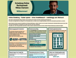 online-scheidung-deutschland.de screenshot