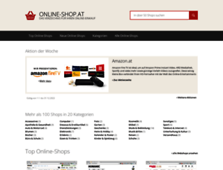 online-shop.at screenshot