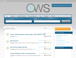 online-webservices.co.uk screenshot