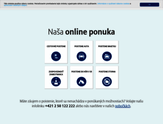 online.allianzsp.sk screenshot