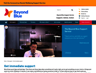 online.beyondblue.org.au screenshot